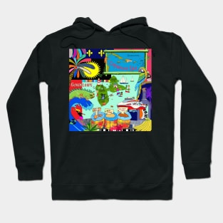 Guadeloupe Caribbean French island Hoodie